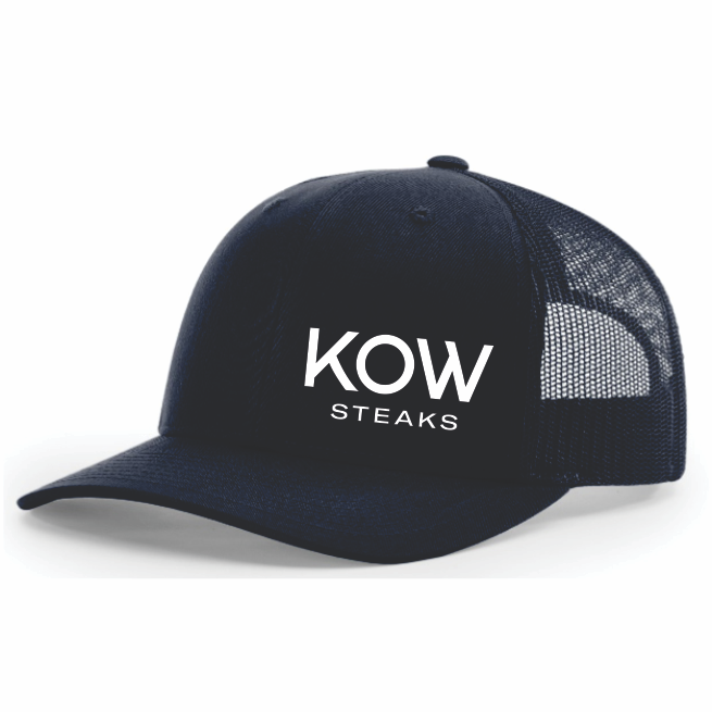KOW Dark Blue Trucker Cap