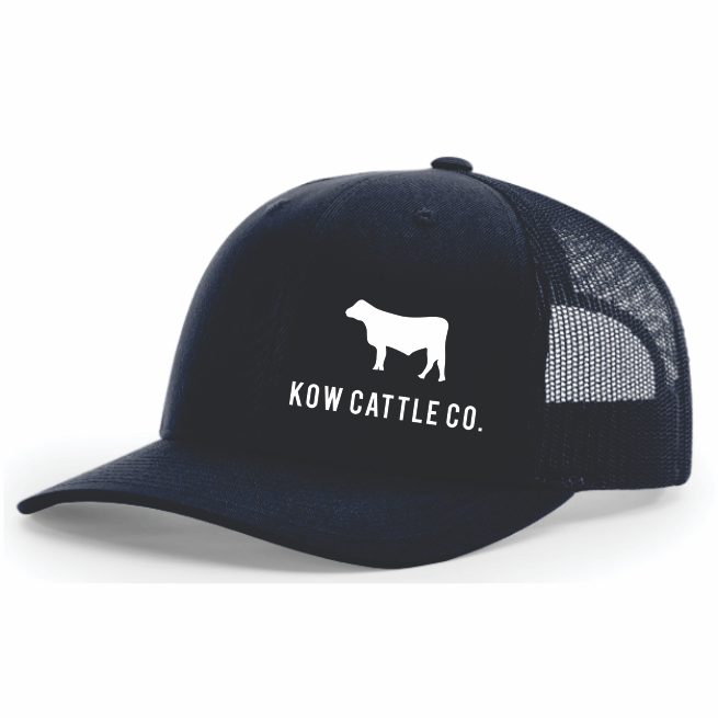 KOW Dark Blue Trucker Cap