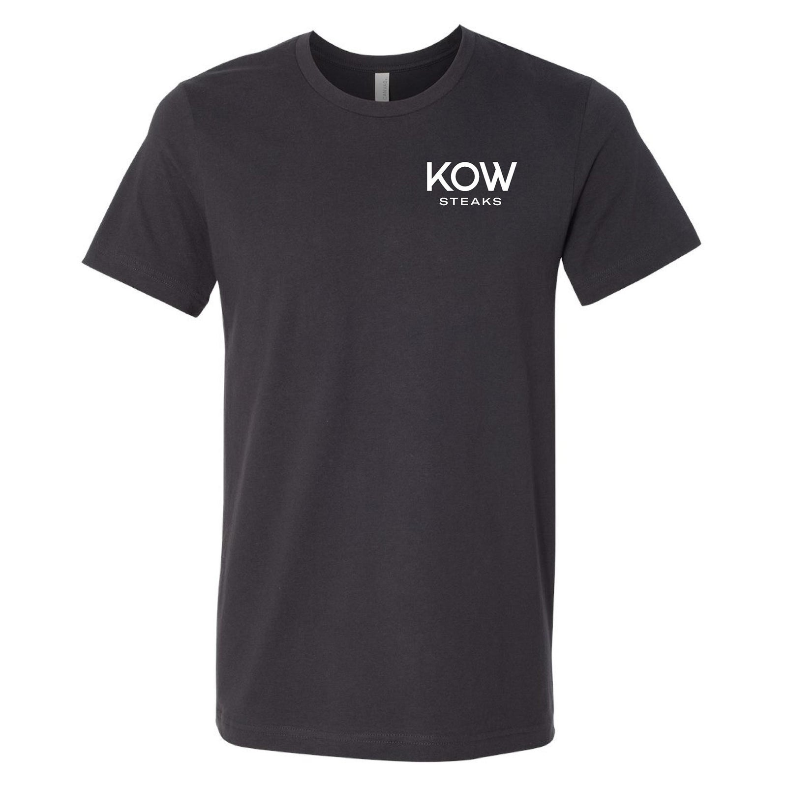 【COYSEIO】 ROUND LOGO T-SHIRT CHARCOAL ROUND LOGO T-SHIRT CHARCOAL - coyseio