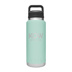 KOW Steaks Official YETI 36 Oz. Green Tumbler Bottle